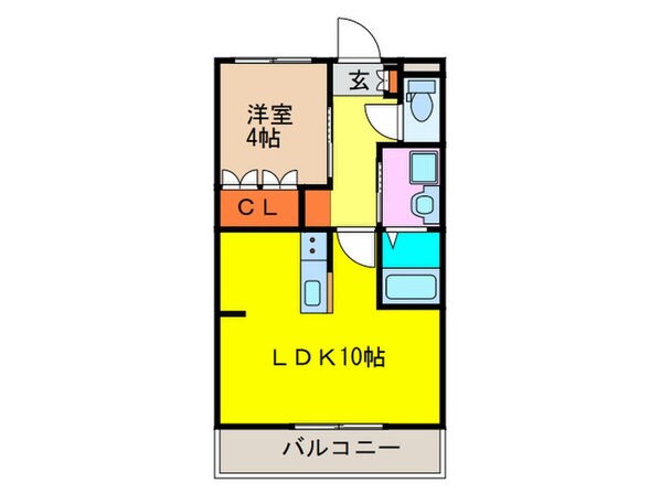 コート・バンブーグラスの物件間取画像